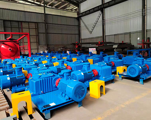 HL Petroleum 40 sets of 18.5kw HJB mud mixers are ready for shipment