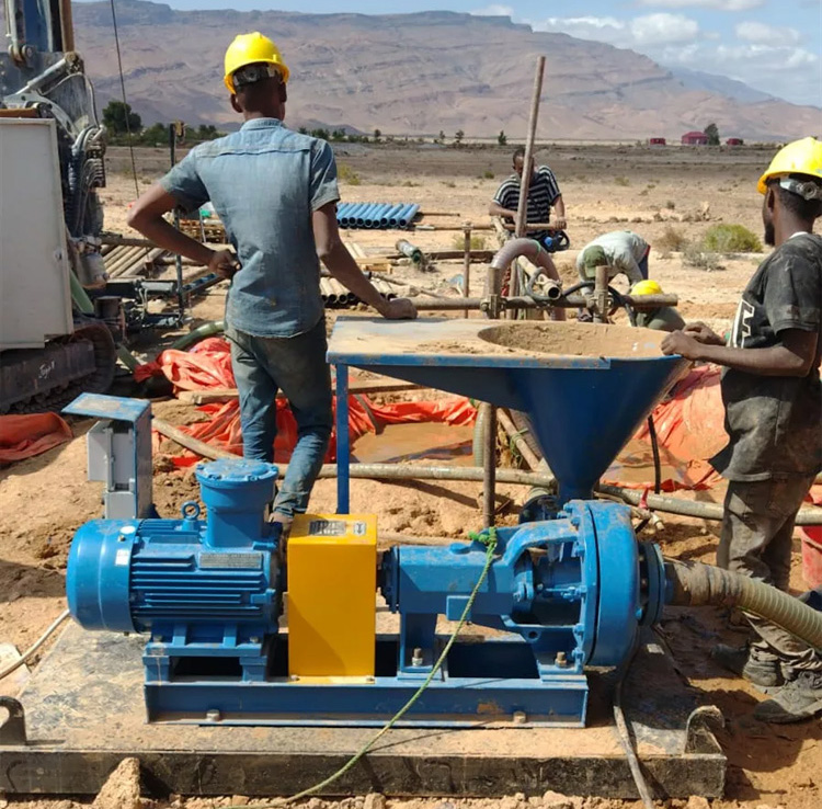 Jet mud mixer use site