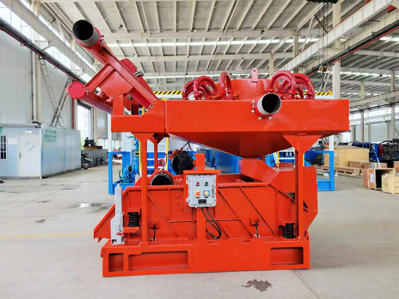 HL Petroleum Ships HQJ250×2-100×12 Mud Cleaner to Henan Drilling Site – 240 m³/h Desander Desilter I