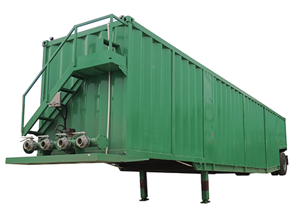 HFT fracturing fluid tanks