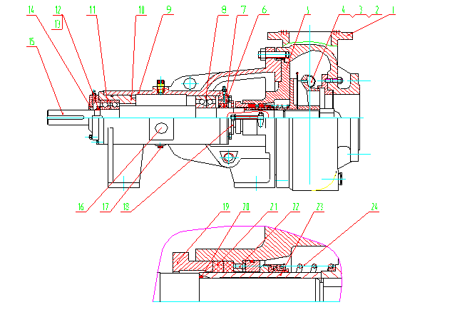 Shear Pump Structural Drawing