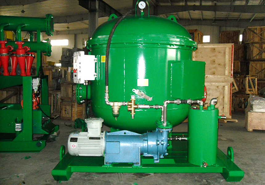 drilling fluid degasser