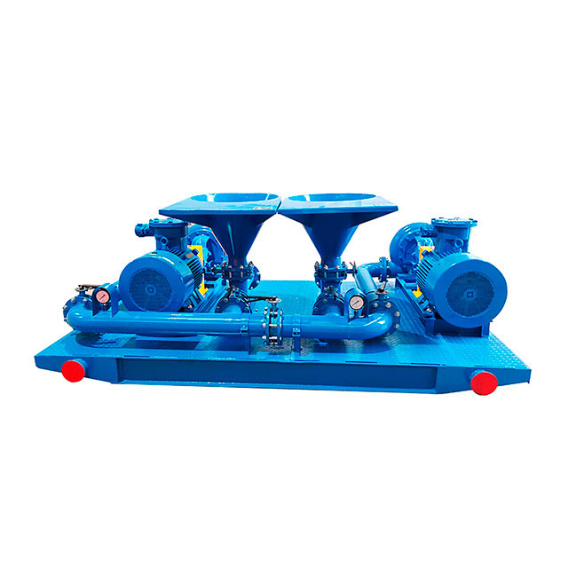 Double Mud Jet Mixing Device