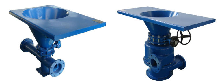 Jet and Swirl drilling fluid hopper
