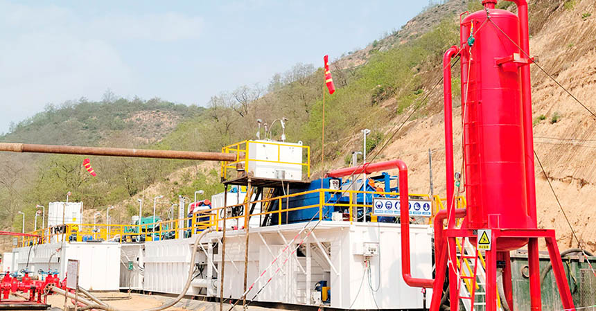 five-stage solids control system