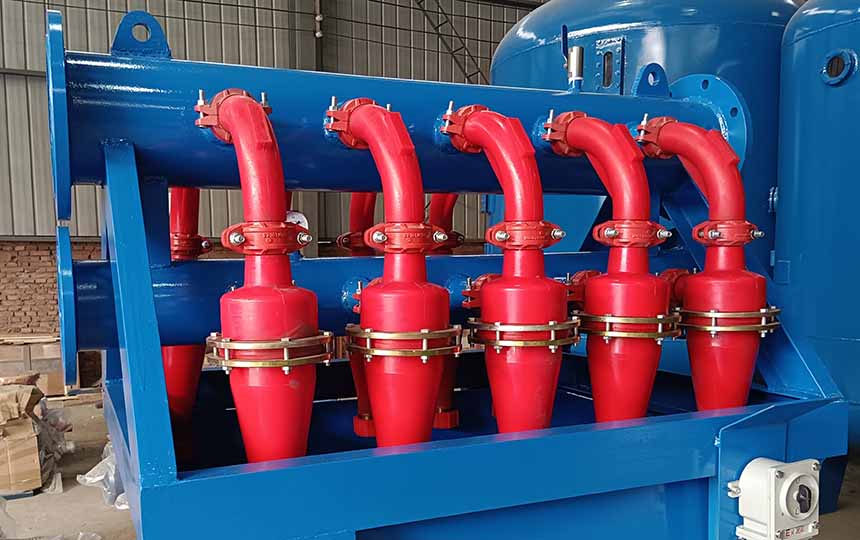 desilter cyclones