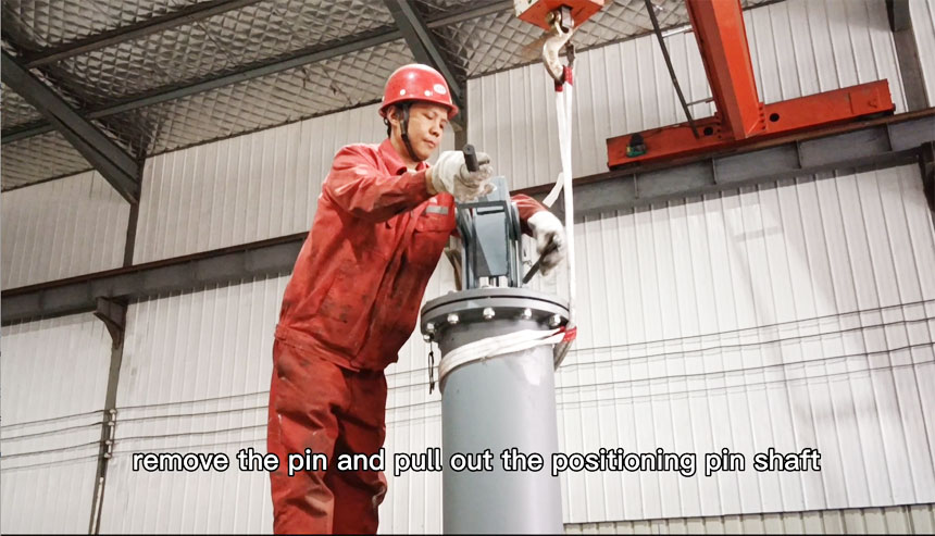 Operating Steps for Levered Seabed Valve