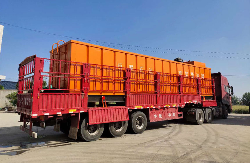 Shipment Of Elevated Diesel Tank